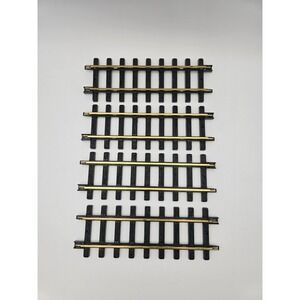 New Bright Holiday Express 3 CURVE TRACKS 384-387 Series Train Track polished